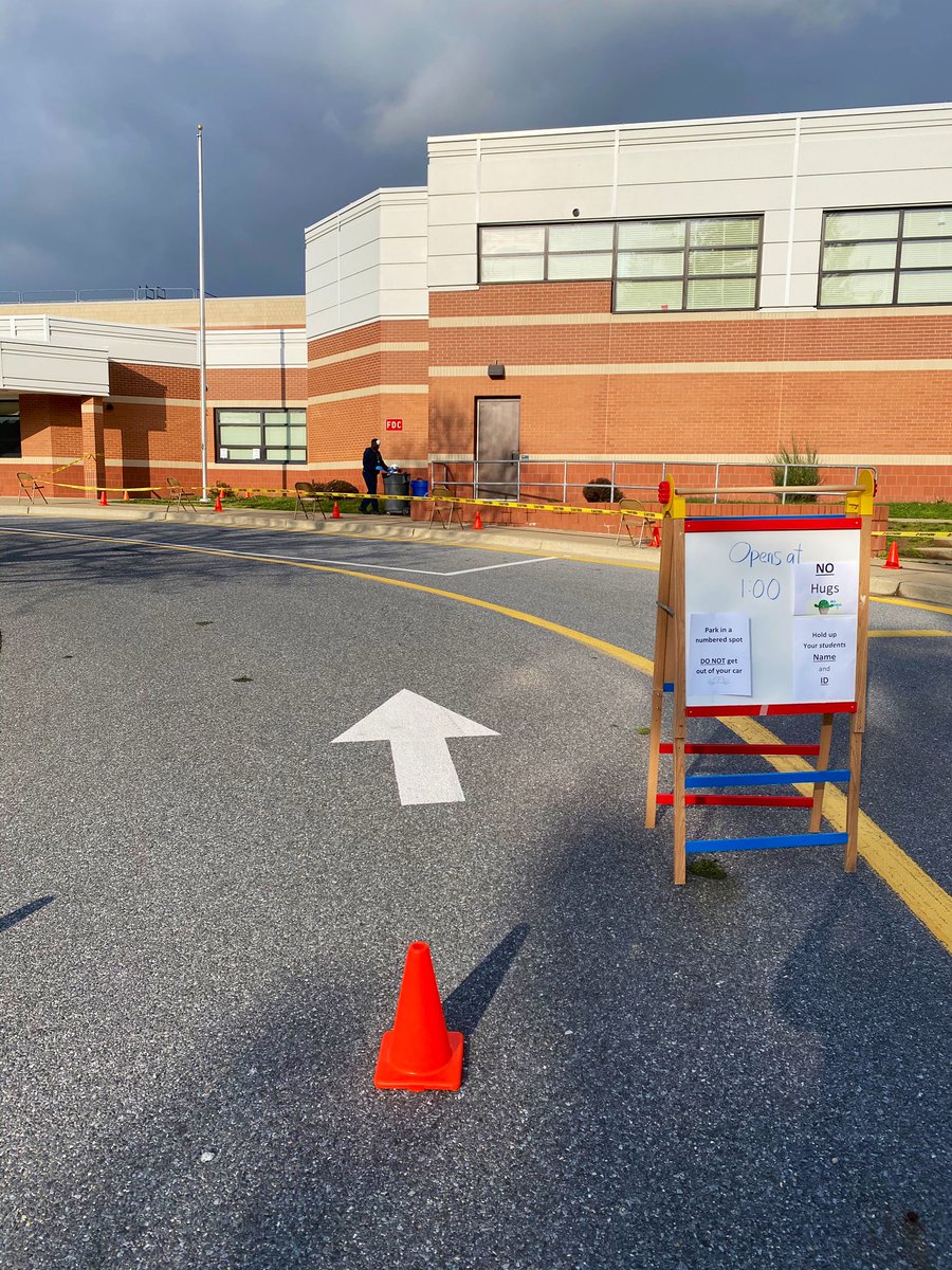 College Gardens will distribute Chromebooks for students who do not have technology at home today from 1:00 - 4:00 pm. Please stay in your car if driving and walkers (as well as everyone) should stay 6 feet away from others. Write in large print student ID number(s) on paper.