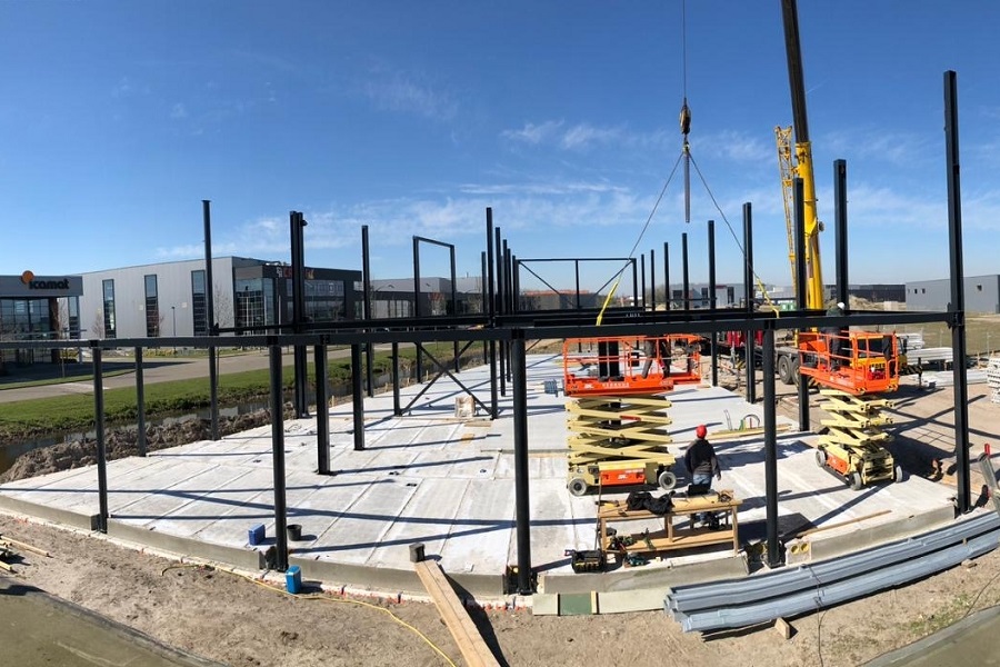 Mooi weer voor een bezoek aan de #bouw in #Gouwepark #Moordrecht:

bit.ly/2PJKIjL

#nieuwbouw #bedrijfspand