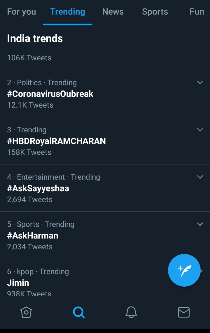 AadhfRishi's tweet image. 1 Hr count 

#HBDRoyalRAMCHARAN - 158K 

#DecadeForMemorableAarya2 - 165K

Repu Anniversary trend 1 Hr lo 200K veyali... Ready Avandi cult&apos;s 💪