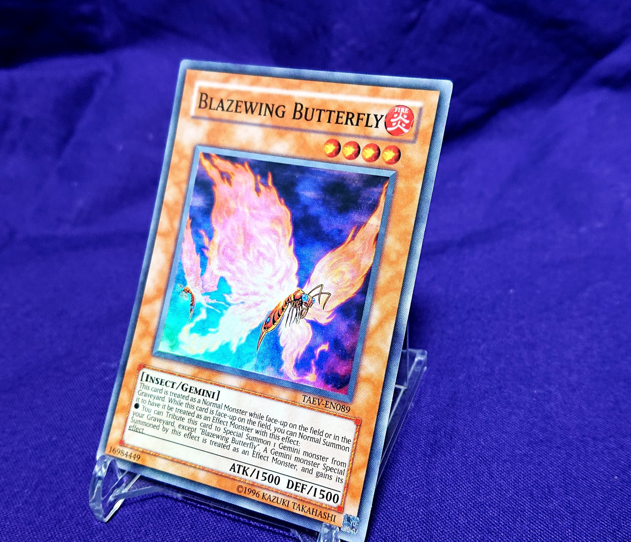 むらちき 炎妖蝶ウィルプス Blazewing Butterfly スーパー むらちき 炎妖蝶ウィルプス Blazewing Butterfly スーパー