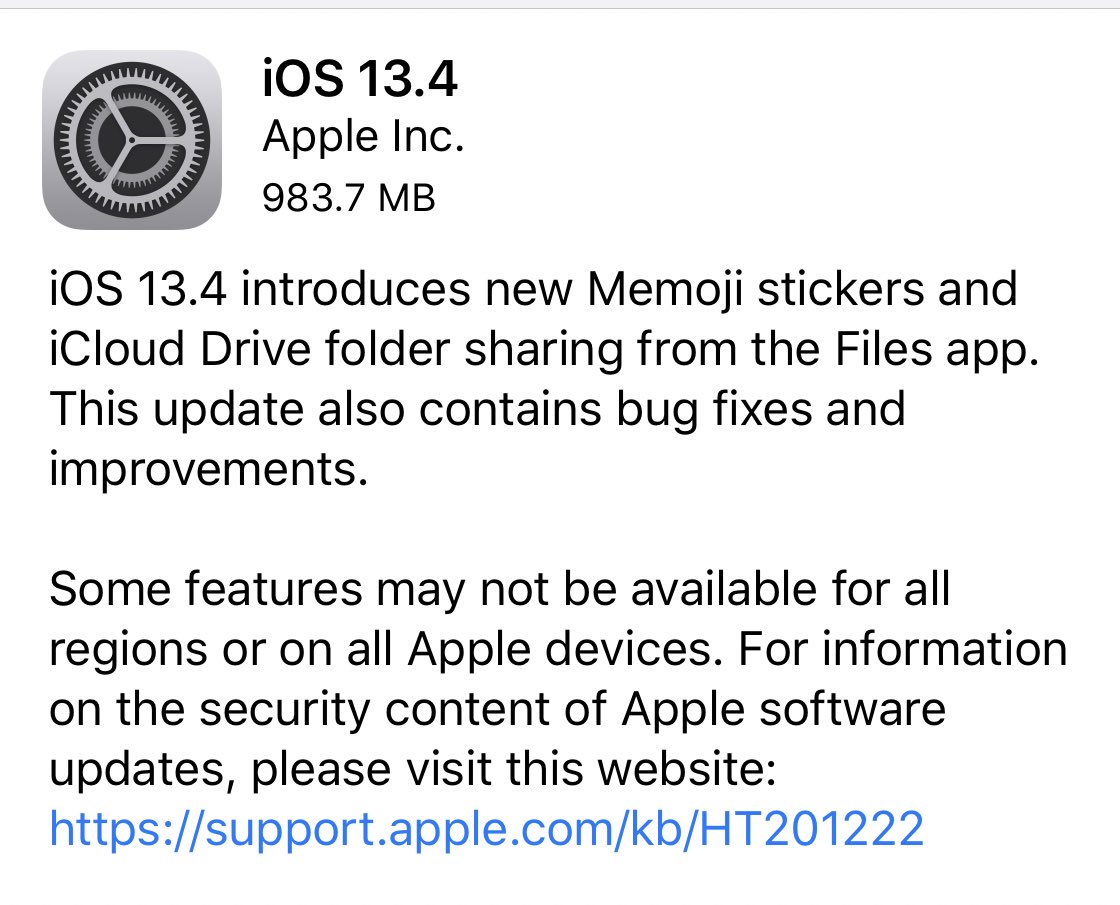 LanceUlanoff's tweet image. It’s that time. #ios134