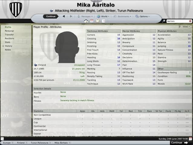 PuiteCP's tweet image. Remember this gem? #FM #FM08 @FootballManager