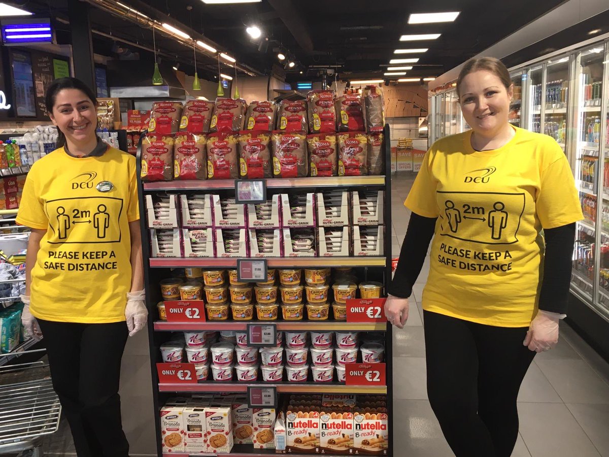 Our staff have changed their <a href="/londisireland/">Londis Ireland</a> uniforms to aid as a visual reminder of physical distancing whilst they work. Huge thank you to @FashionfloLtd for providing the new look #socialdistancing #staysafe