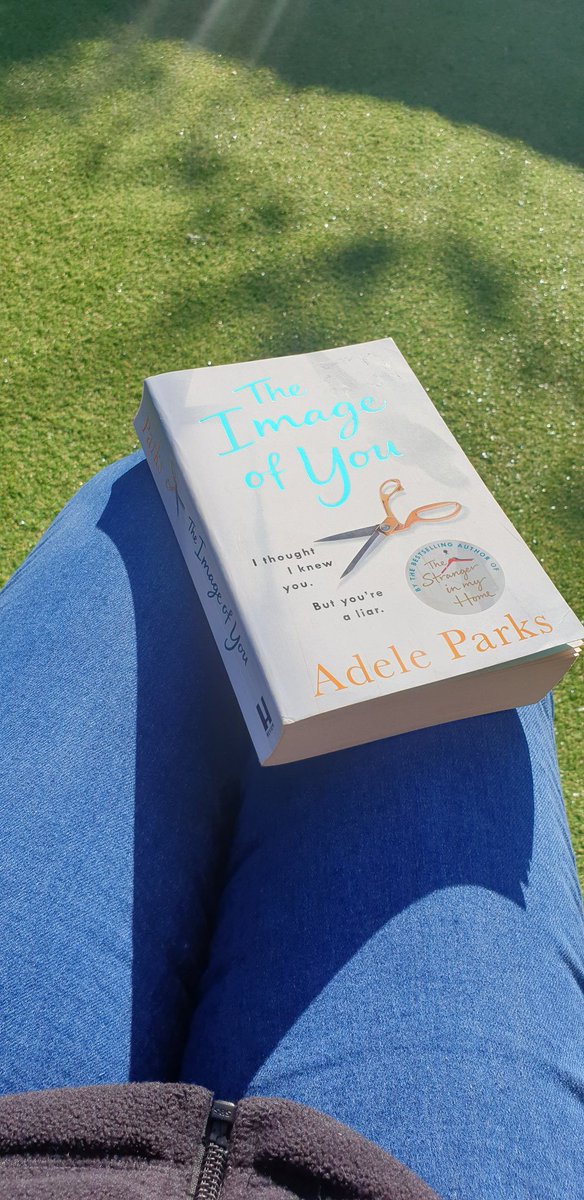 Time for a read in the sun with @adeleparks #TheImageOfYou