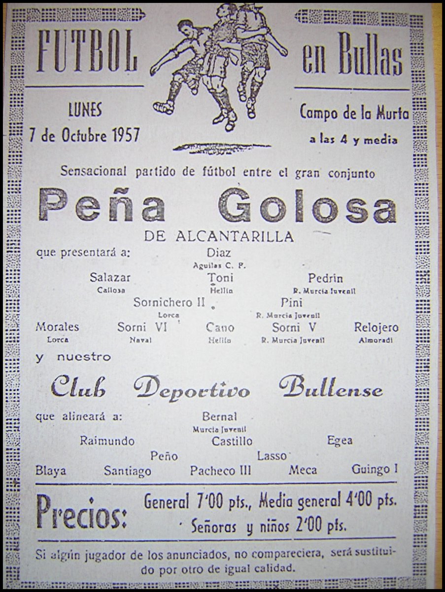bullense_cd's tweet photo. La última de hoy. Espero que al menos les haya gustado darse un paseíto por los orígenes de éste hermoso club, su club.
Hasta pronto pueblo querido...
(Me encanta el final del cartel.."Será sustitído por otro de igual calidad", me encanta!) https://t.co/ELlyzhby1F