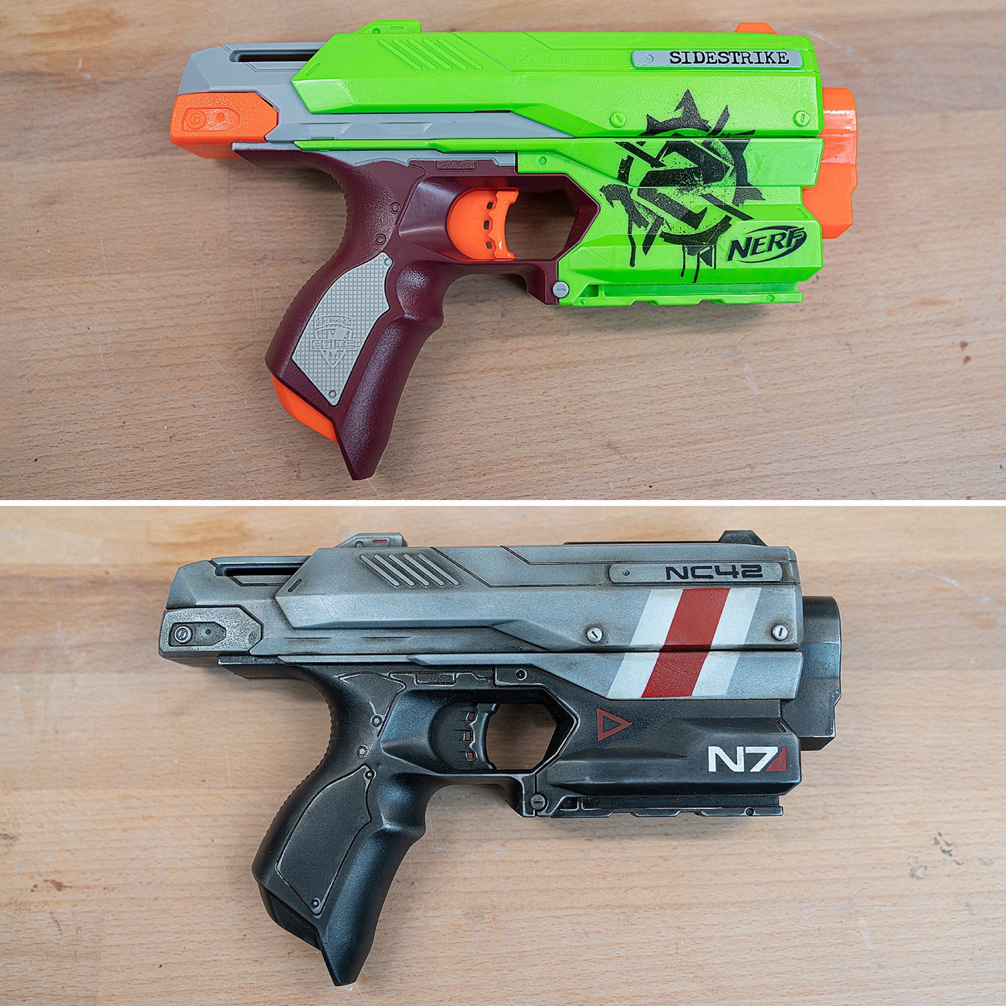 Kamui 📚 on Twitter: "Did you play Mass Effect? Which one was your favorite? Benni is to finish Nerf Gun painting tutorial video tomorrow. A lot of people have one