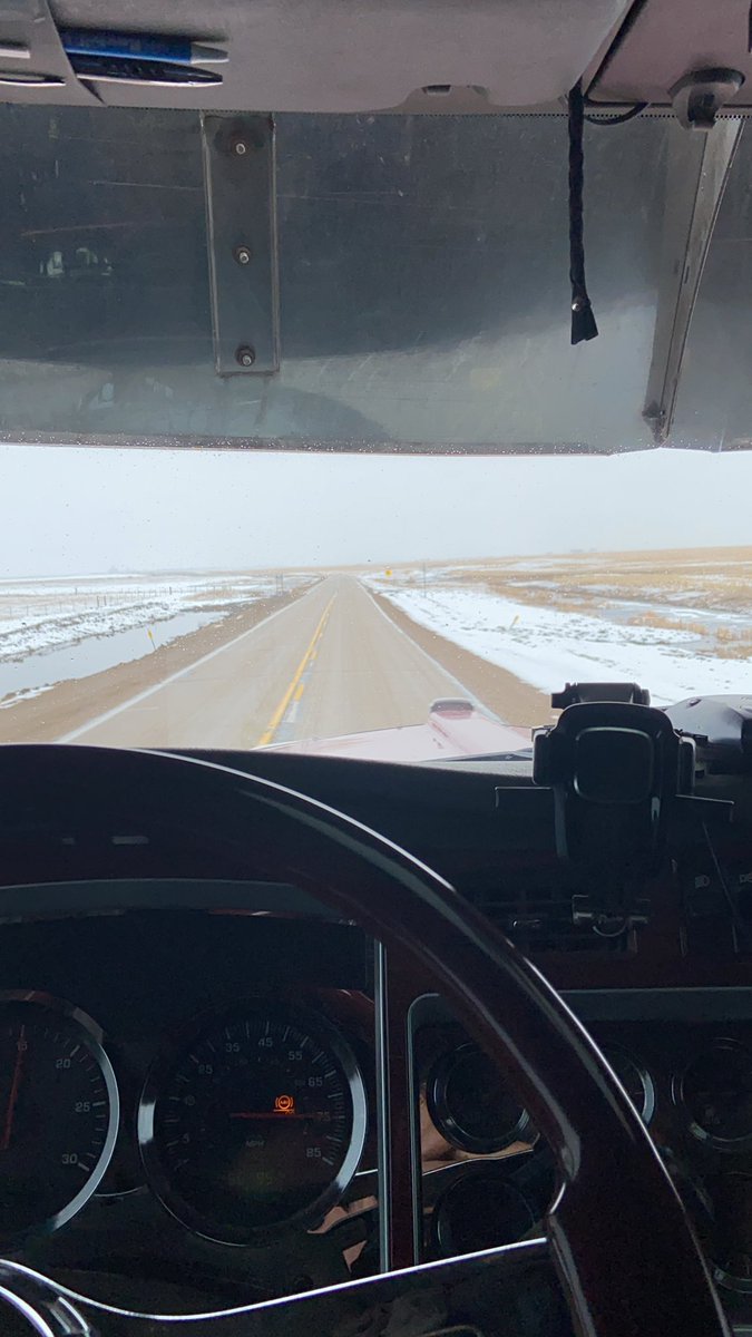collinklebsch's tweet photo. Real thoughts in South Dakota*. I wonder if I will meet any cars on the road today 🧐 #CoronaVillains https://t.co/FMoYEDgJ40