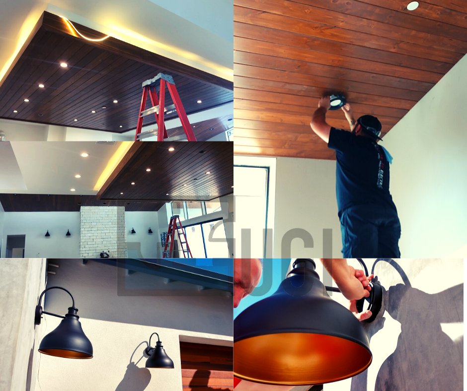 UGIBuilders's tweet photo. This @UGIBuilders custom home is just getting warmed up. Let there be lights!

#electrician #electricianlife #electricians #electriciansofinstagram #electricianslife #electricianspecialists #electricianofinstagram #electricianstuff #constructionsite #generalcontractor https://t.co/PHGZ300n22
