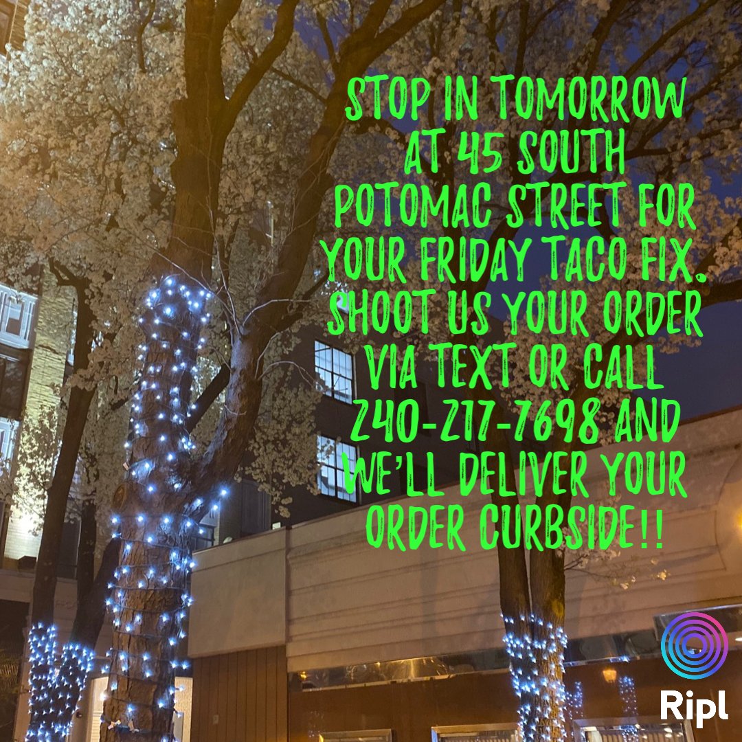 candoinfusions's tweet photo. #torrestacostand #visitdowntown #supportlocal #getyertacofix #itssafedownhere #keepusalive #ricebowlsforlife  #deliveryavailabletoo #MadeWithRipl via https://t.co/qqO5s5FjQv https://t.co/i8B0tHRb2Y
