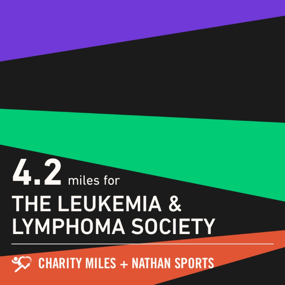 K8OH's tweet photo. 4.2 @CharityMiles for @LLSusa. https://t.co/fAfZMyiRNI
