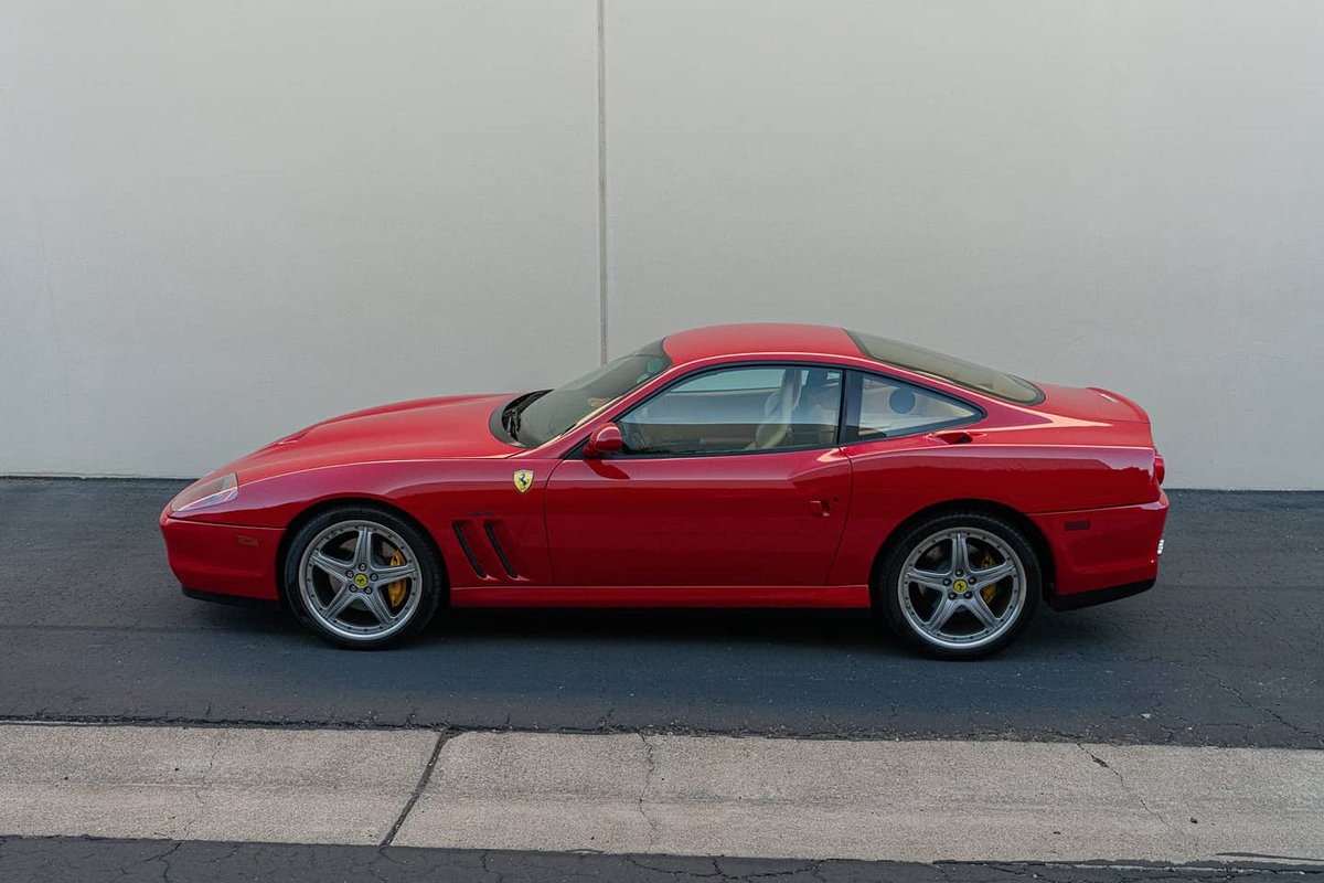 ferrarisonline's tweet photo. SOLD!
2002 Ferrari 575M F1 Fiorano #130104
Someone got a screaming deal.
#ferrari #ferrari575 #575m #ferrari575m #supercar #supercars #supercarforsale #fiorano #carbon #carbonfiber #carporn #fastcars #pricereduction #supercarclub #ferrarilife #ferrarichat #ferrariclub #coolcar https://t.co/DSOmvFXmK3