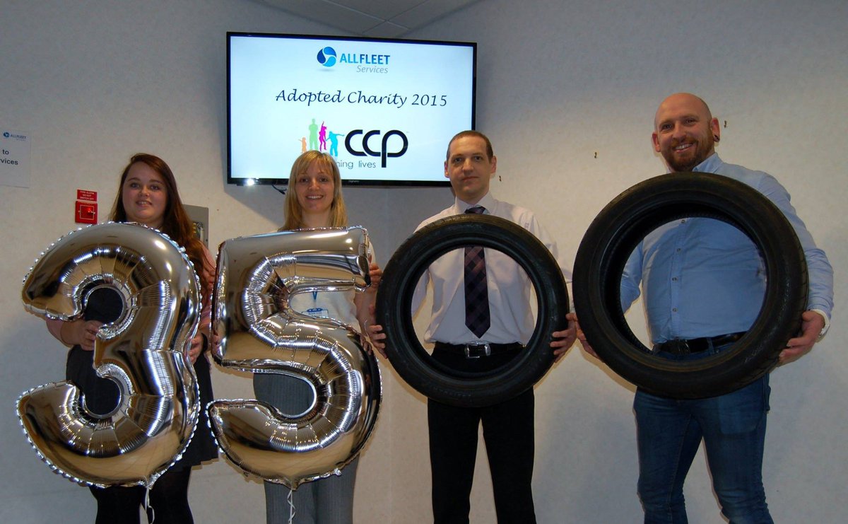 CCPChiefExec's tweet photo. Popped up on my #Facebook timeline from 5 years ago... @AllFleetSL @Prestburymktg @chrisknight_ @CCPCharity charity partner 2015 😁 https://t.co/8VwSMFt3YQ