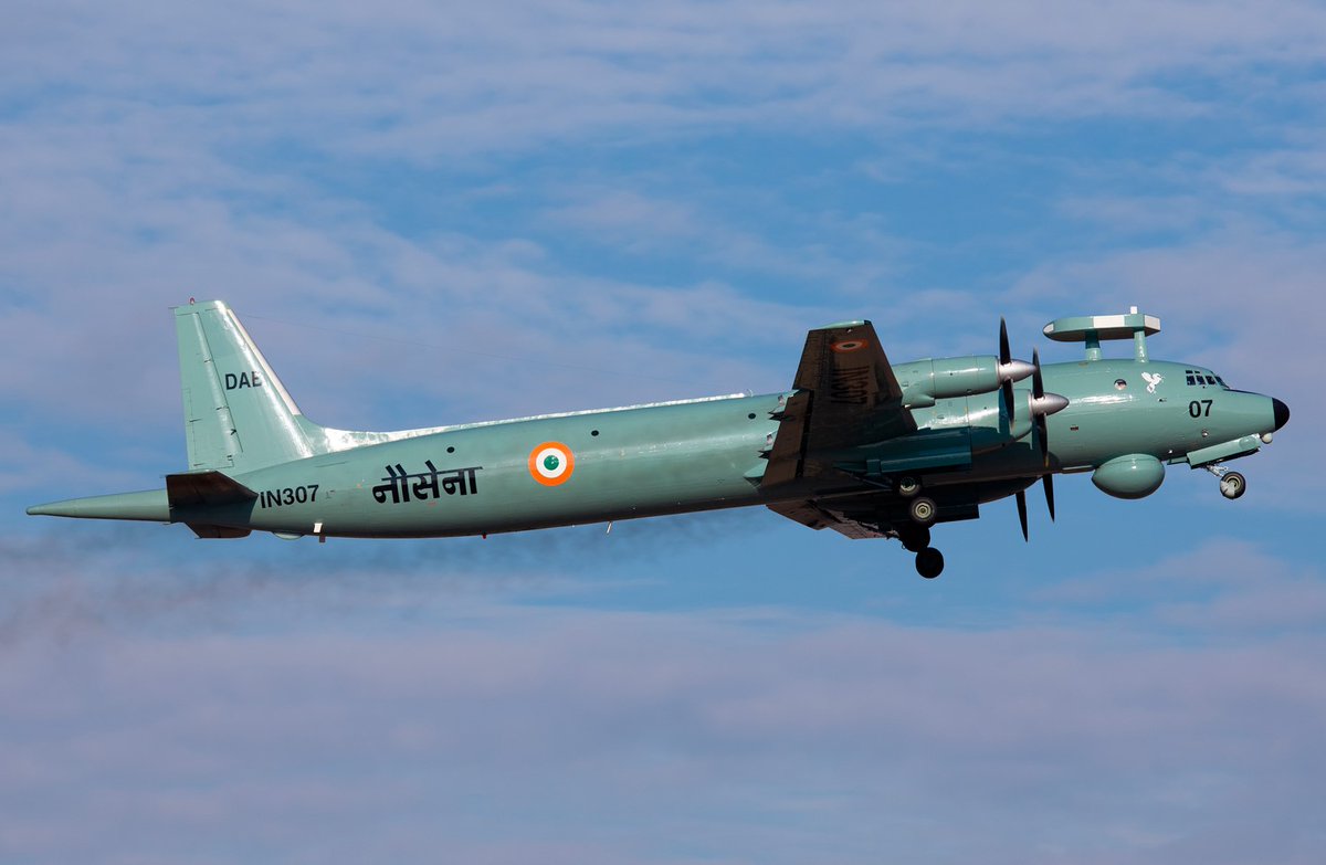 scramble_nl's tweet photo. Indian Navy "Winged Stallion" sighted in Russia. Read more at https://t.co/eqx1eCNDLY (photos United Aircraft Corporation (UAC), Michael Polyakov and Vyacheslav Grushnikov (via https://t.co/dMxFqAcGNS)
#avgeek #aviation #IndianNavy #INSHansa #GoaDabolim #INAS315 #Il38SD #IADN https://t.co/9HhUSAWwZV