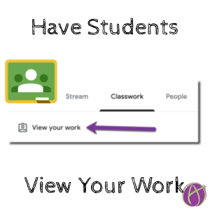 burgessdave's tweet photo. #GoogleClassroom: Have Students View Their Work
Tutorial from @alicekeeler 
https://t.co/LaieqHDddy #tlap #edtech #gsuite #gsuiteedu #GoogleEDU #elearning #onlinelearning https://t.co/of0CwSj0fj
