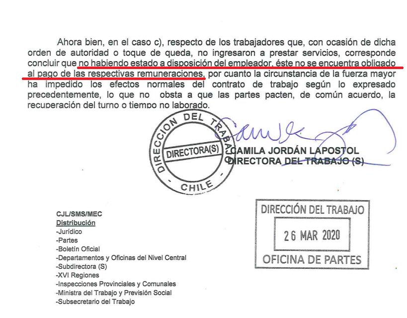 alb0black's tweet photo. Dictamen de Dirección del Trabajo es maldad pura, cuando en el gobierno ya no puede ser mas perversos salen con esto. 🤦‍♂️ https://t.co/DHjSygk9f2