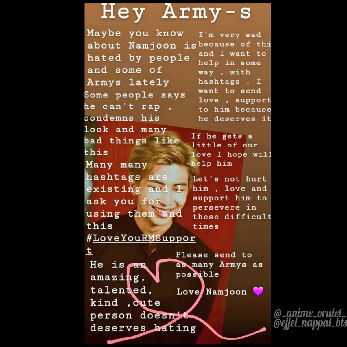 SOrulet's tweet photo. #LoveYouRMSupport #supportrmloveyo #kimnamjoon #weloveall7ofyou #welovenamjoon #armyloverm #lovenamjoon #supportnamjoon #armylovenamjoon #BTSARMY #Namjoon #BTS #BTSComeback2020 #ARMY #KimNamjoon #RAPMONSTER #ipurpleyou #ARMYMissesBTS #armyhun https://t.co/XgCBVcY8Qj