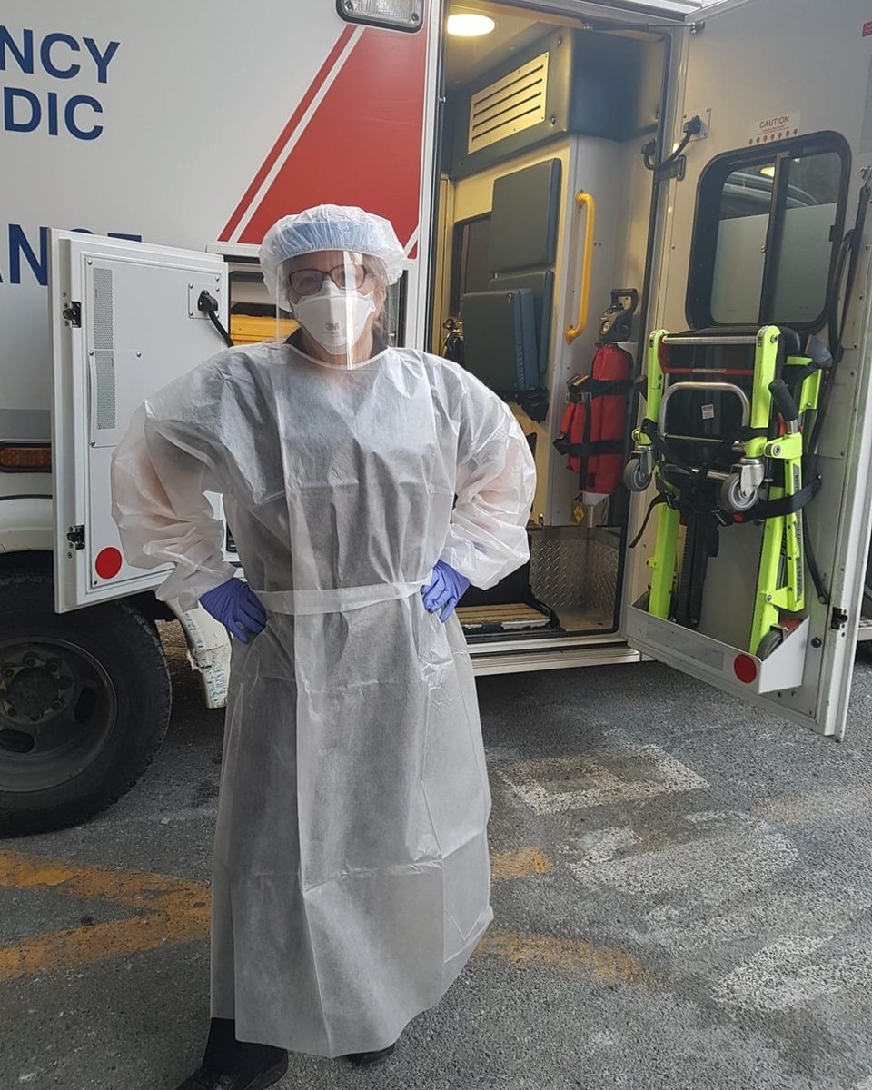 'Your jobs are tough but the care I received was above and beyond amazing! My deepest, most sincere thanks to all #paramedics and healthcare staff fighting this. I'm sending positive energy to all who help &amp; care for the sick. My best to you all! Be safe.' -Tim #ThankfulThursday