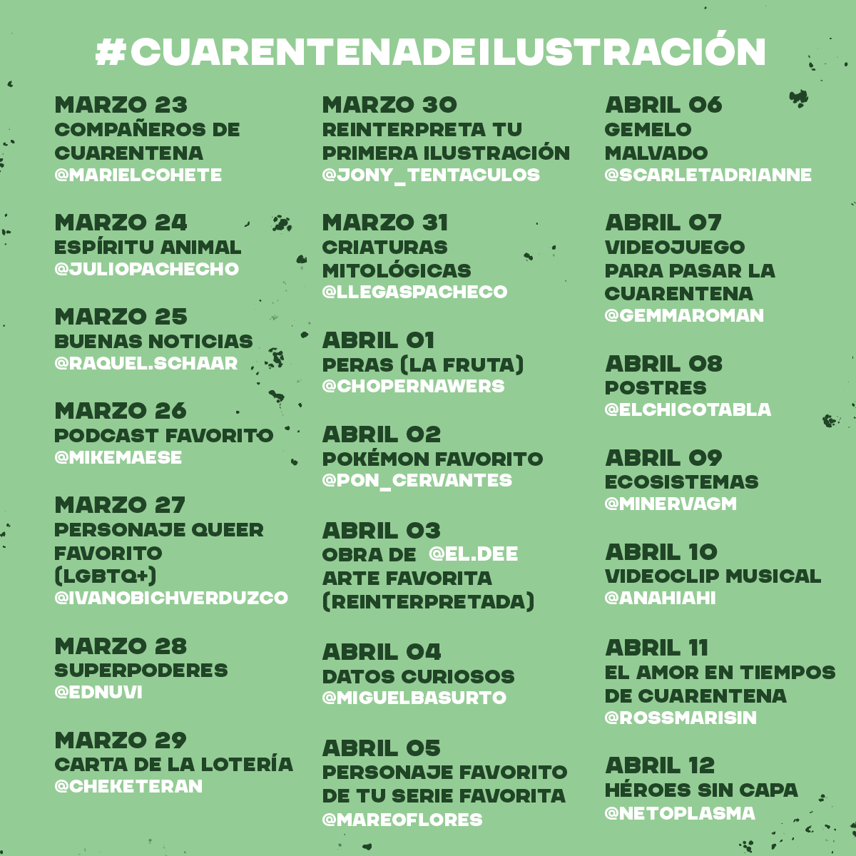 escomic's tweet photo. #Convocatoria #Ilustración
Ya se armo muy chida esta dinámica y hasta hay marcas se están uniendo. Conozcan más de este proyecto y todos a ilustrar con el #CuarentenaDeIlustración. https://t.co/Lb3elL991c