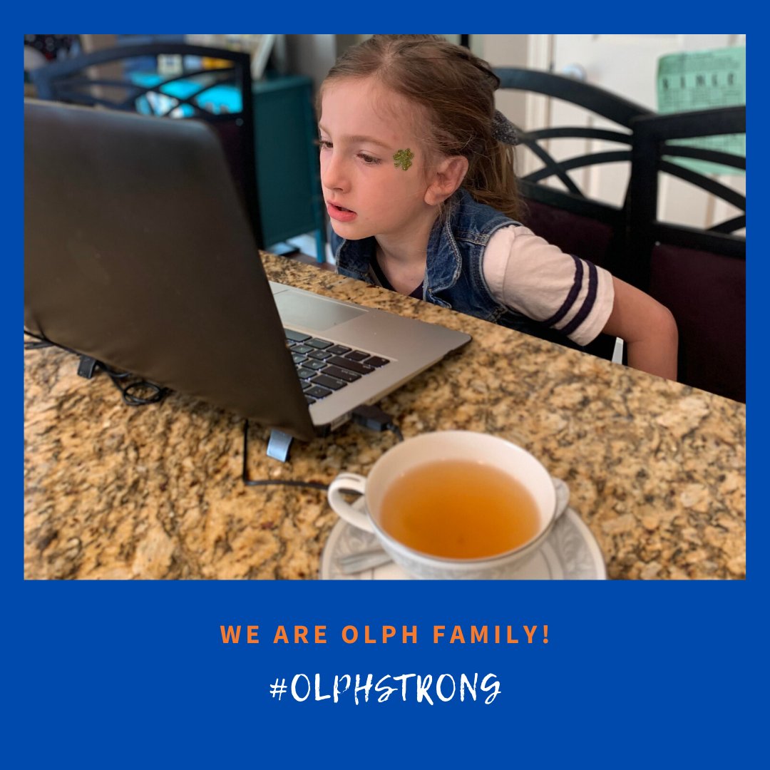 OurLadySchool's tweet photo. 4 o’clock tea time and a bit of school work too. #OLPHfamily  #lehighvalleycatholicschool #lehighvalleyprivateschool #bethlehempaschools https://t.co/ZMbX2Rslof