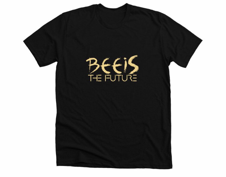 Beeisthefuture's tweet photo. New Beeisthefuture merch available now ✨🚀 check out #TheGoldenCollection https://t.co/fXolyz4vvm https://t.co/9vqTYYWv4C