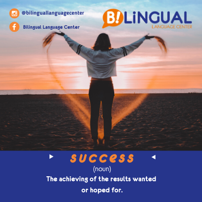 bilinguallc's tweet photo. Toda persona que tenga curiosidad por aprender otros idiomas, aumenta sus posibilidades de ser exitoso.
Hoy te compartimos esta palabra en inglés.
-Success: éxito
#Educación #ingles #bilingual #study https://t.co/MCjo5YMJ35