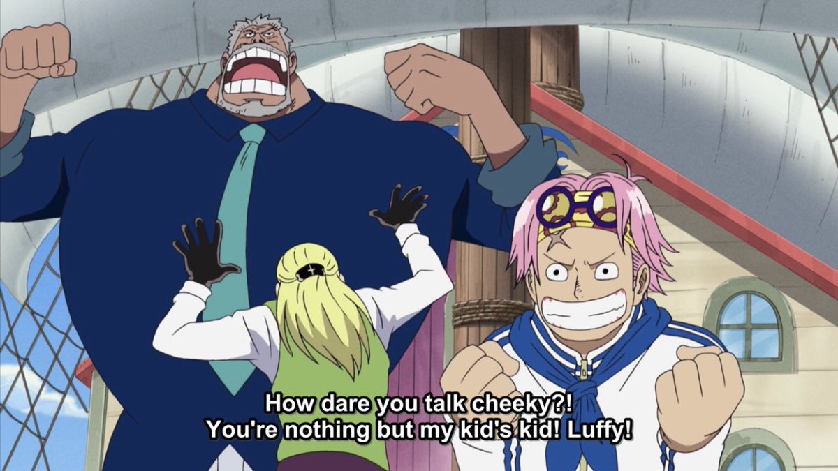 the difference between coby and garp’s reaction is so funny skdndnd