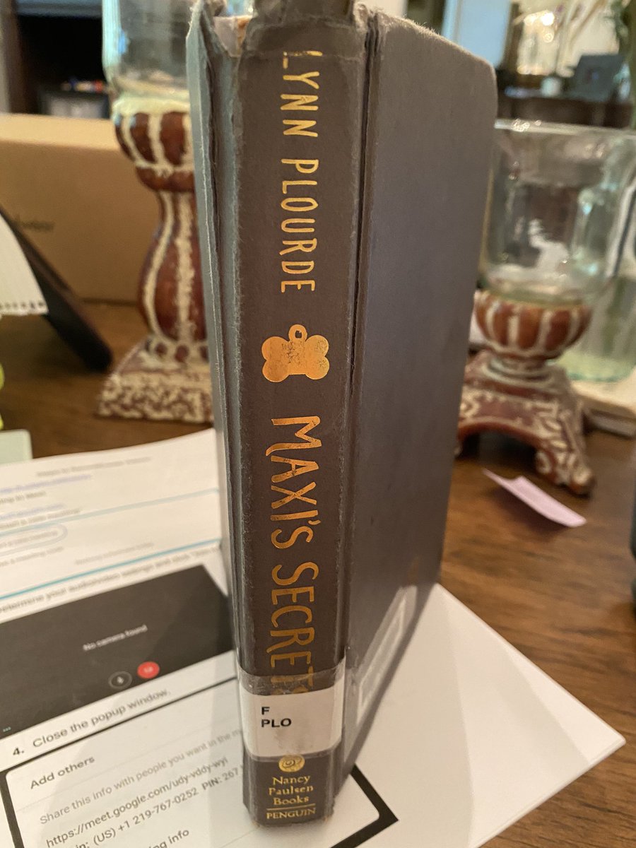 ToniLipscher's tweet photo. Another super fun #VirtualBookClub happened today with @MarshPointeEl ! 5 new members joined! Our Ss are loving #MaxisSecrets by @LynnPlourde via @MackinVIA. @rwerner123 @reelpro_ryan @pbcsd @DianaFedderman @mariabishop4 @561Sdpbc https://t.co/qkATqVDwlt
