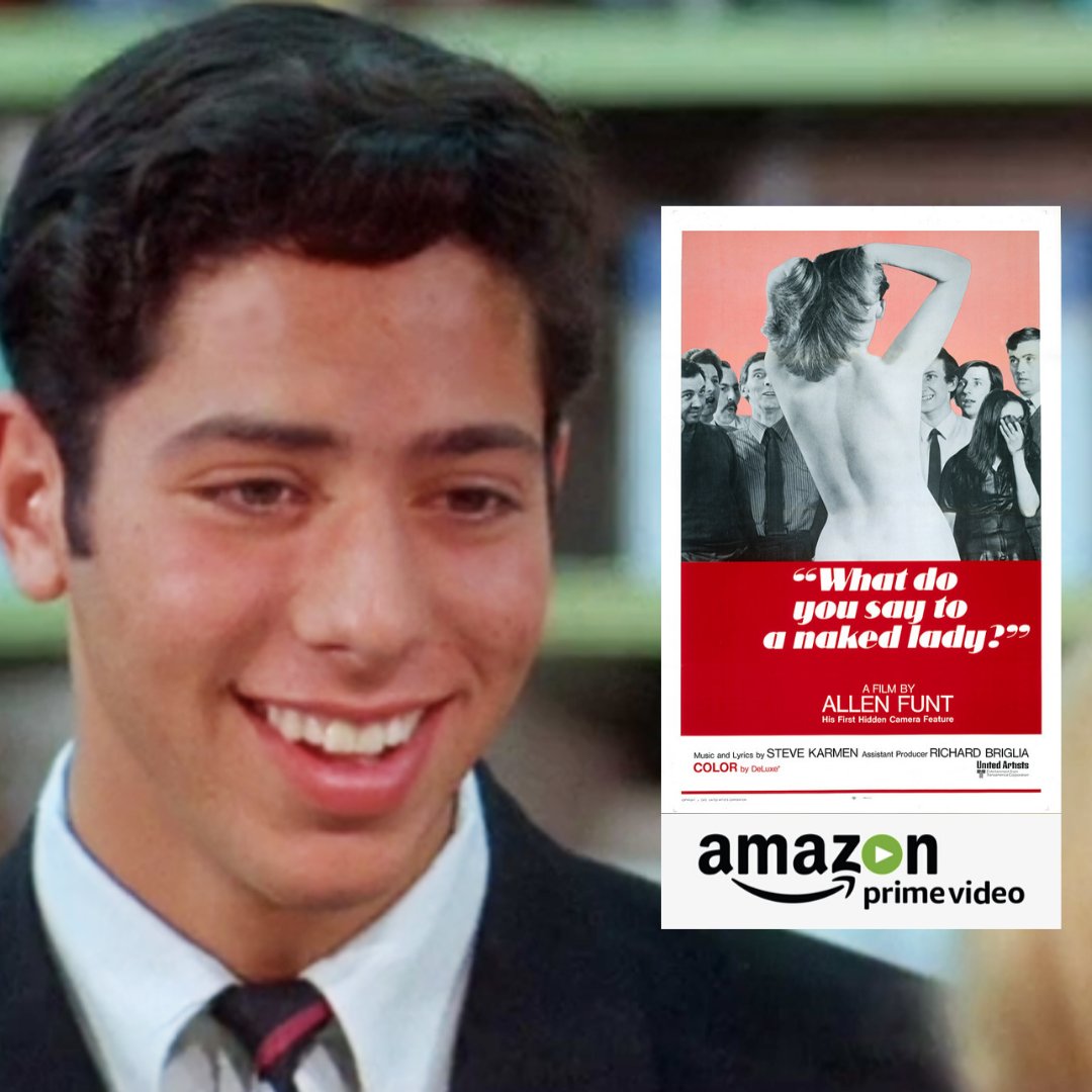 EytanRibner's tweet photo. Another #TBT GEM!! Watch me on Amazon Prime in Alan Funt's Classic "What Do You Say to a Naked Lady?" I was 17 and clearly this was typecasting. #AlanFunt #CandidCamera #AmazonPrime #Actor https://t.co/pk23f79ppw