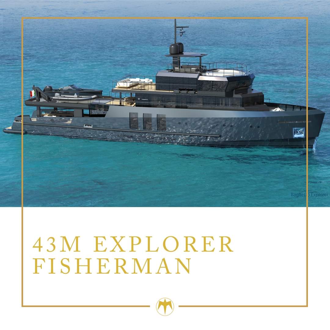 °You can choose to have your helipad or you may like to enjoy go fishing or – why not? – sailing with a small boat.°

Designed by #santamariamagnolfi
#yacht