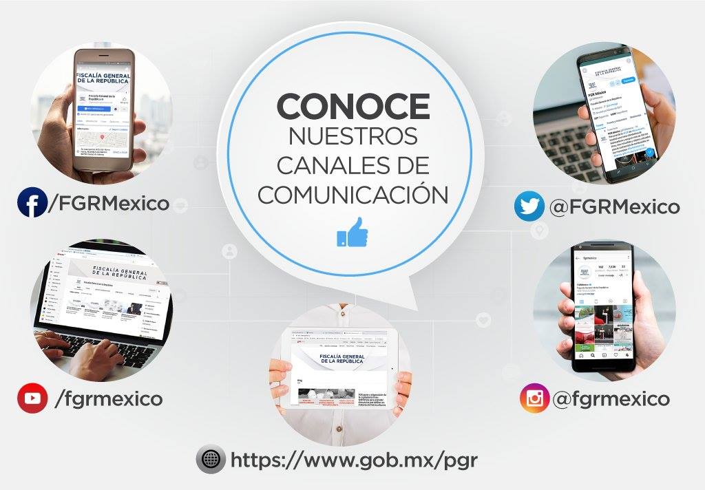 FGR_NL's tweet photo. Conoce la página oficial y redes sociales de la Fiscalía General de la República. Consulta información de interés de la #FGR https://t.co/m7dmuY2hQX