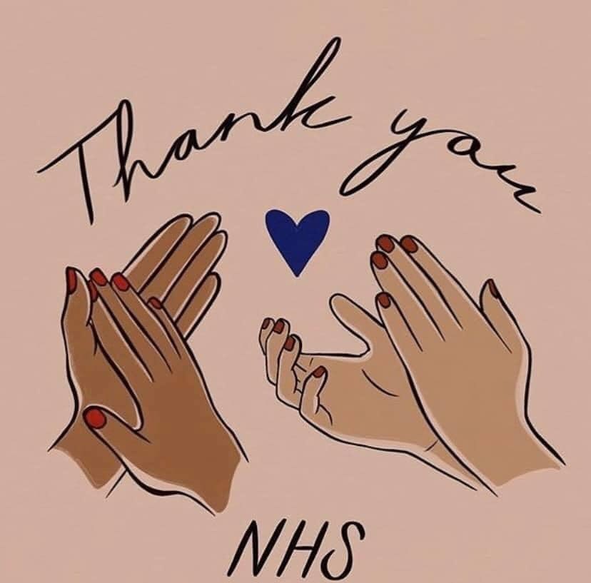 MBassnett's tweet photo. What a moment that was... a very proud to be British moment. Thank you NHS!!👏🏼💙 https://t.co/BP1sJxOJVf