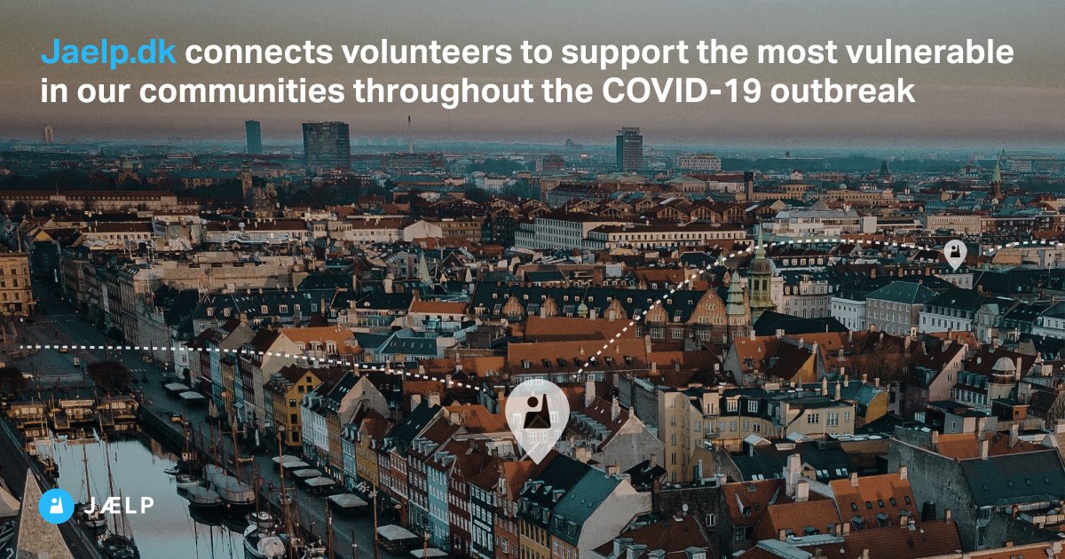 We are proud to launch jaelp.dk. Connecting people who want to help with those in need in your neighborhood. Sign up to help our communities!!!  #Coronavirus #COVID19 #LockdownLife #COVIDActNow #StayAtHome #coronalockdown #stayhome #socialdistancing