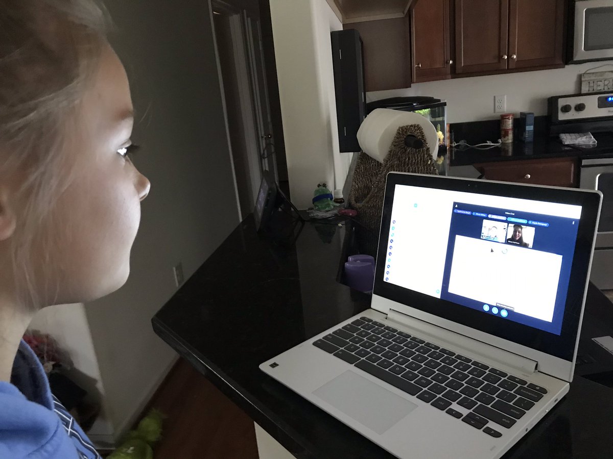 boyd_enon's tweet photo. TaylorAnne talking with her classmates and Ms. Huffman. We helped Ms. Huffman with her 1st class conference. #gatorpride #oneccps @Enon_Elementary https://t.co/RjXcLqzkI8