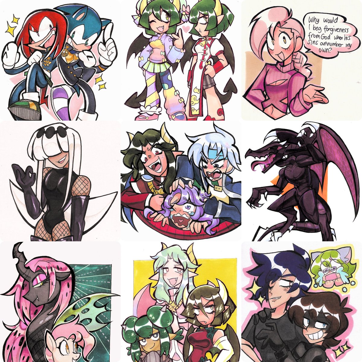 hi call me bea. i draw mainly traditional art, and commissions are always open!! dm me if interested

my interests are all over the place so expect something new every now and then ? 

(also sorry if i seem distant sometimes i'm just very shy ;-;) 