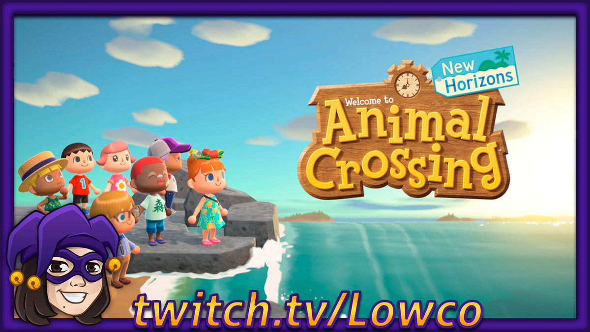 Another chill stream in Animal Crossing today! Lots to do \o/

twitch.tv/Lowco