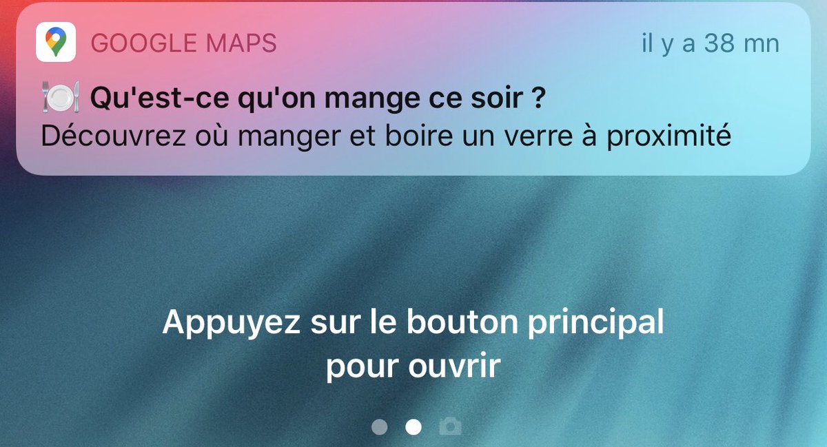 SebVenancio's tweet photo. Somehow, I’m not sure suggesting me to go out to eat or have a drink is the best solution right now @googlemaps #coronavirus #badidea #StayAtHome https://t.co/xKlGXfCrqz