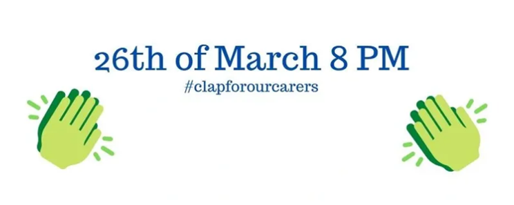 Please join us at 8pm tonight in showing our appreciation and saying thank you to our NHS! 💙👏
Click here to find out more  >> bit.ly/3bsaOzZ

#NHS #ClapForOurCarers