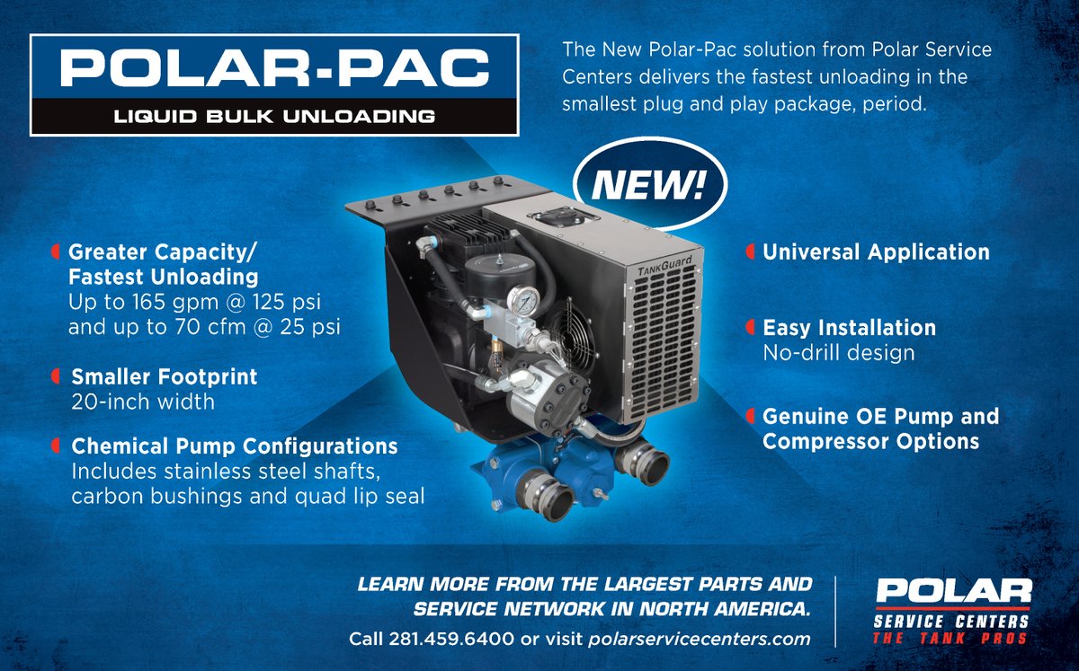 PSCPolarService's tweet image. The New Polar-Pac solution from Polar Service Centers delivers the fastest unloading in the smallest plug and play package, period.  #unload #unloading #polarservicecenters #polarservice #product #quality #installation #chemical #chemicalpump #universal