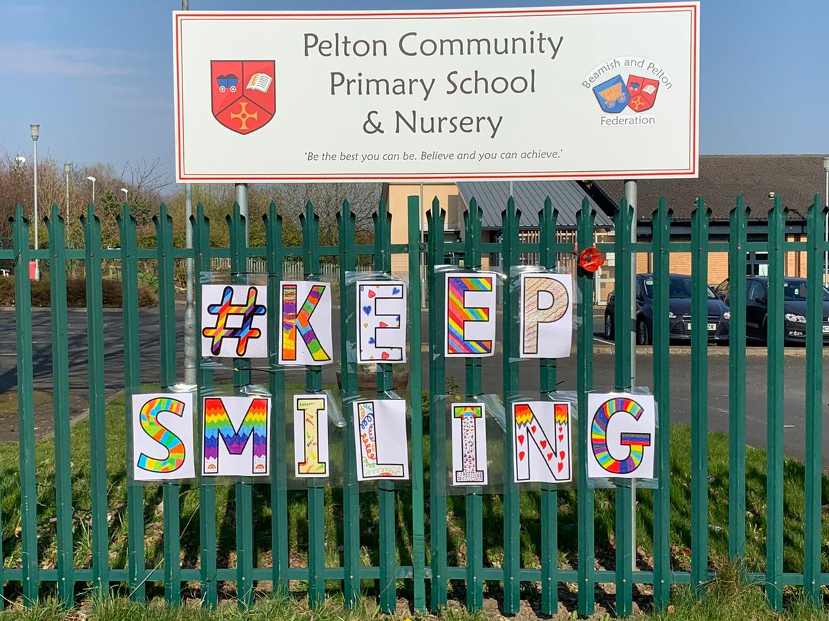 PeltonCom's tweet photo. Our school project for today #keepsmiling #staysafe https://t.co/DOFxKD9EtA