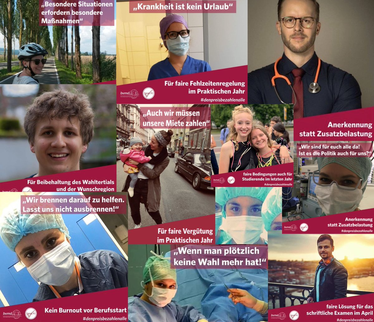 FairesPJ's tweet photo. "Wenn der Wille zu helfen ausgebeutet wird" -  die vom @BMG_Bund vorgeschlagenen Maßnahmen strafen die Hilfsbereitschaft tausender Studierender ab. Der Wille zu helfen ist groß - schaffen Sie uns die Rahmenbedingungen hierfür!
#denpreiszahlenalle #gemeinsamsindwirstark #fairesPJ https://t.co/KUctJaeHdT