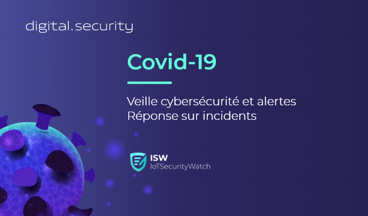 iotcert's tweet photo. 📢🛡 https://t.co/TKyziKB8Wb offre gratuitement 1️⃣   ses prestations de réponse à incidents informatiques aux établissements de soins et fournit 2️⃣  une veille et alertes #cybersecurité liées au #Covid19 ➡️ https://t.co/6KLVO5Jl6f #ds2020 https://t.co/Ut8CDzWW11