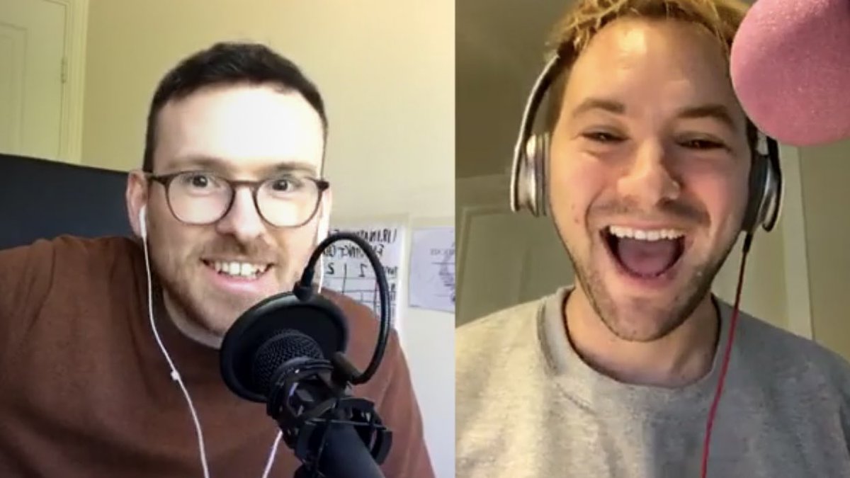 Our live episode is now over on Instagram! 

We’ll put up the podcast later today, because time doesn’t mean anything anymore 👍