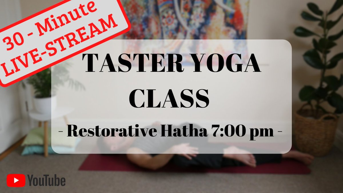 Blue_E_Blogger's tweet photo. Free <<<Youtube Live-Stream>>> Yoga Class 7 pm (GMT) on  
👇Subscribe and turn on notifications so you don't miss out.
https://t.co/O4zMcCmWGA 

#Beginner #Friendly #yoga #class https://t.co/azWt2pMd6T