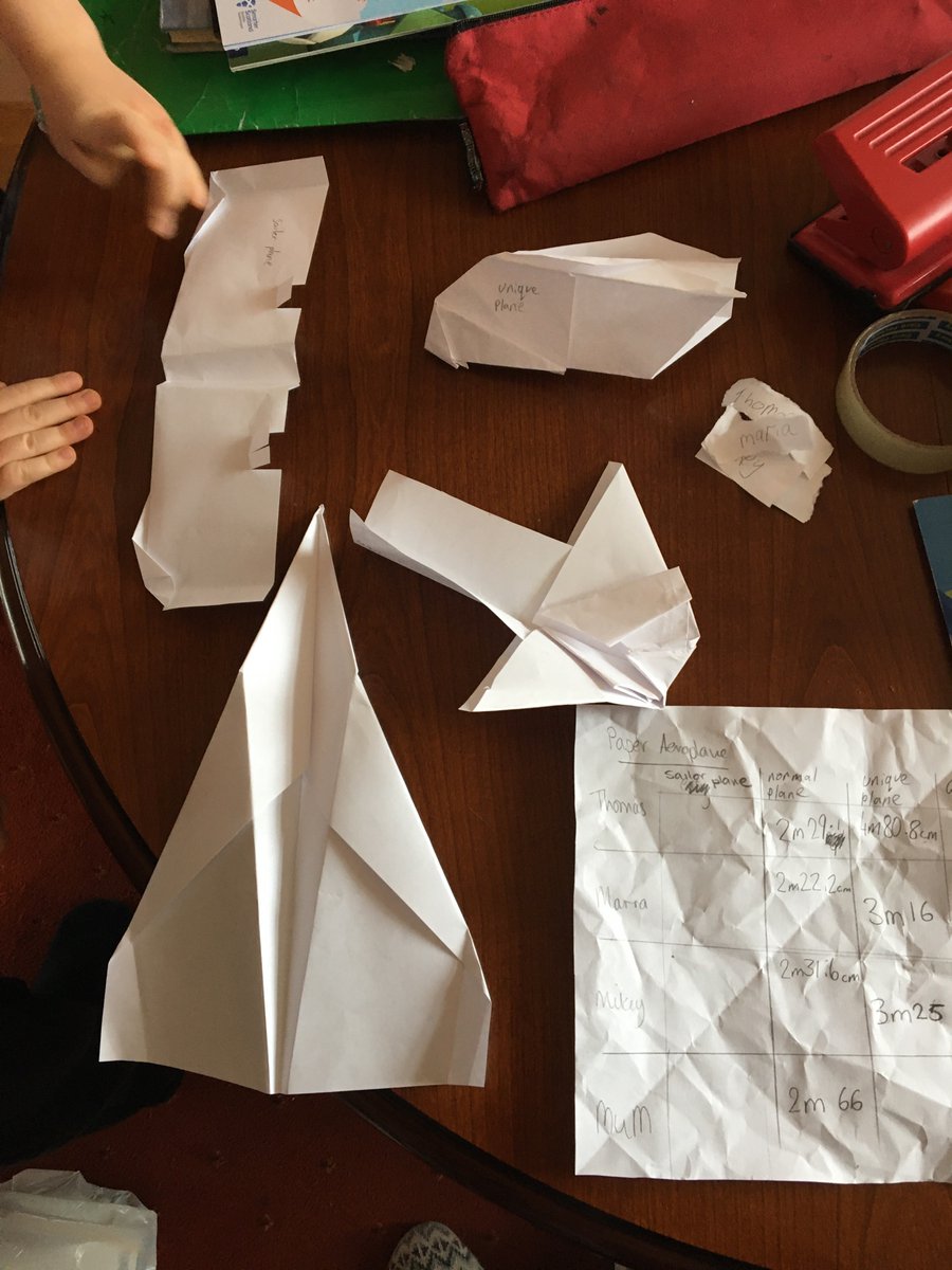 Rosa2502's tweet image. @stcadocsprimary Having an paper aeroplane throwing challenge with the aeroplanes Thomas (p6d) made!