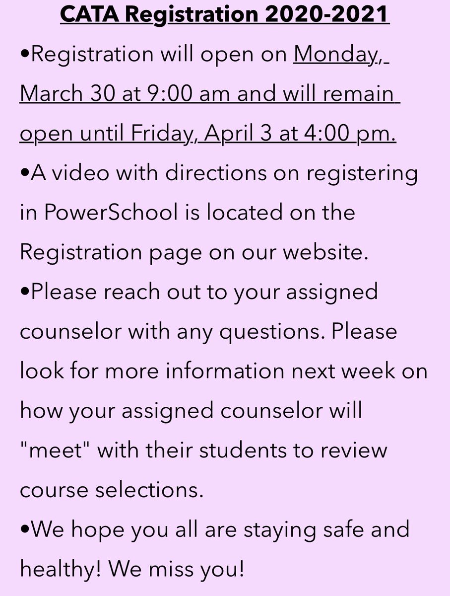 CATA Counseling, College & Career tweet media