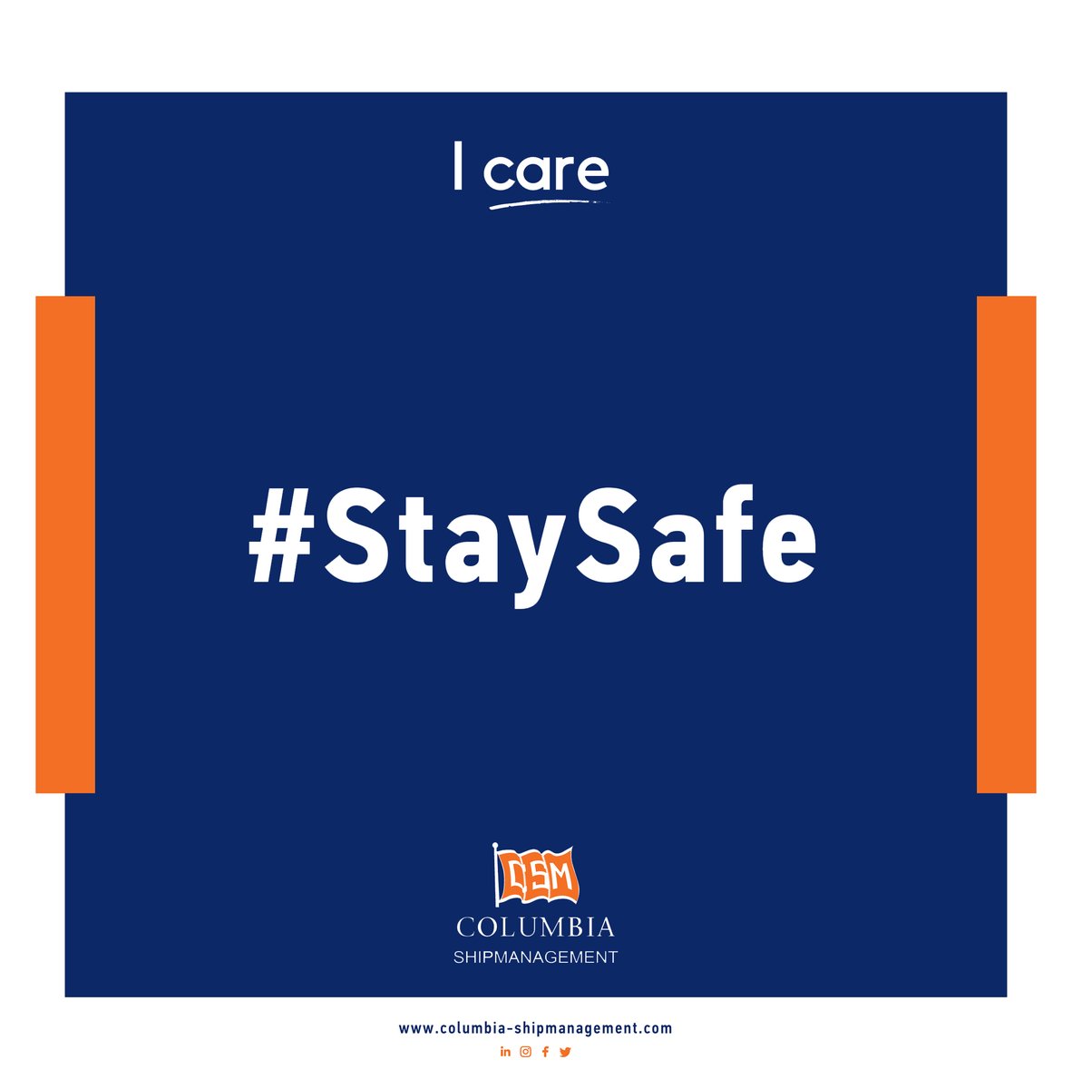 ColumbiaGroupCG's tweet photo. To Our Seafarers - due to #COVIDー19, CSM has launched a #StaySafe initiative to support seafarers &amp; staff via Newsletters, CEO Videos &amp; Training Courses. Access via your ACP account &amp; download Adobe Captivate Prime app from Google Play / App Store to view on your mb. 
#csmfamily https://t.co/ZKc2zAeLLT