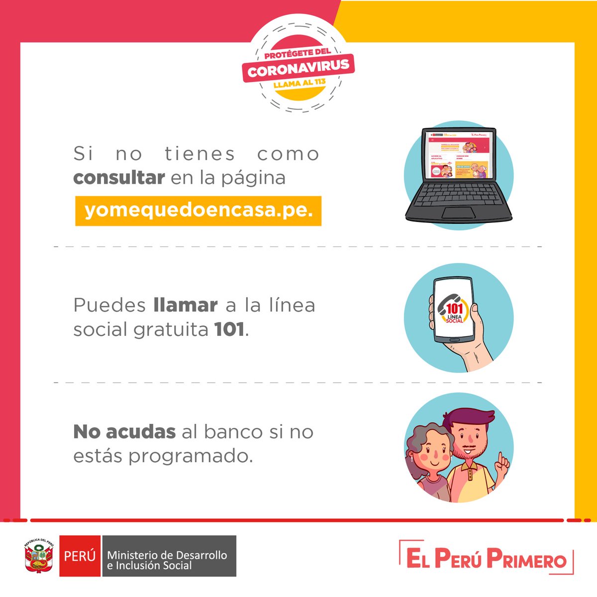 Ministerio de Desarrollo e Inclusión Social tweet media