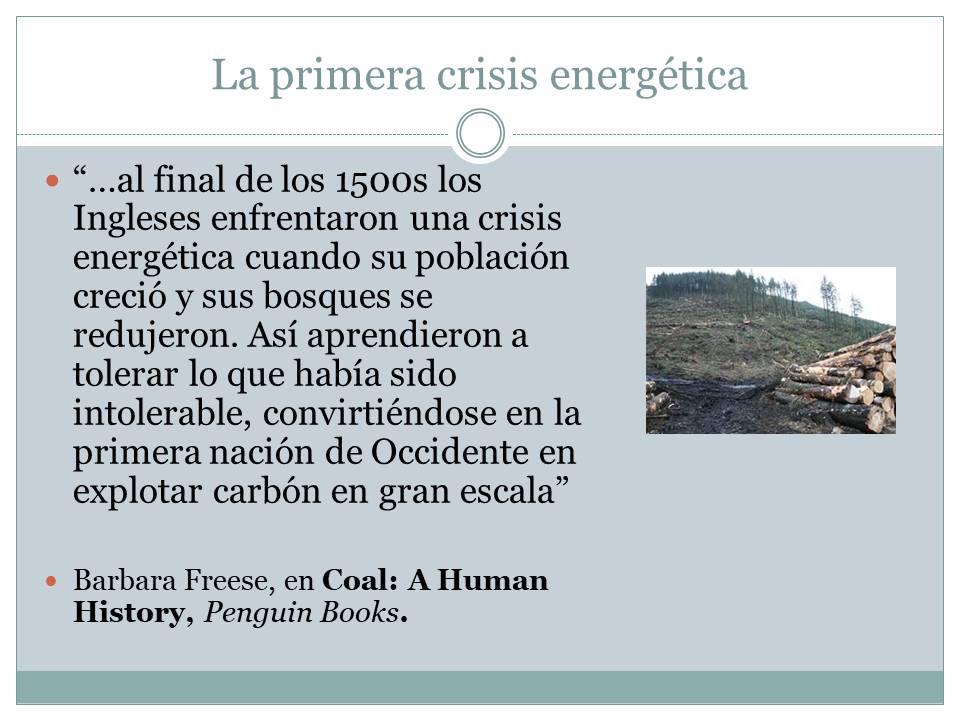 ODdeBR's tweet photo. #TransicionesEnergeticas
En 500 años identifico varias transiciones importantes relacionadas a la energía, sus fuentes y la tecnología asociada.
La primera: de la leña al carbón.
Pueden ver el video, por si les interesa...
https://t.co/YGugbVocft https://t.co/ZD95cuBWre