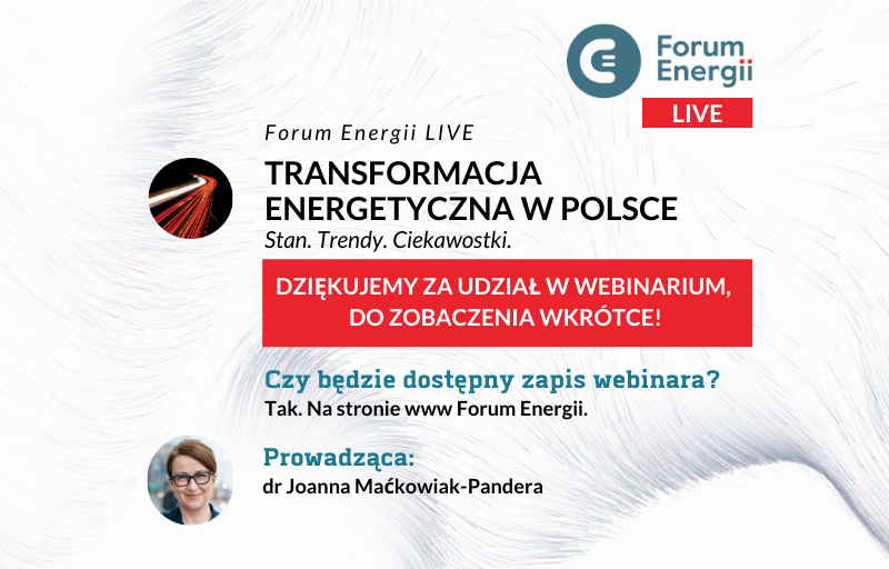 ForumEnergii's tweet photo. Pierwszy webinar @ForumEnergii LIVE za nami - bardzo dziękujemy za udział! Zapis spotkania oraz prezentacja wkrótce będą dostępne na naszej stronie internetowej. 
https://t.co/33SdWPsrJy https://t.co/SyLD9Lm29s