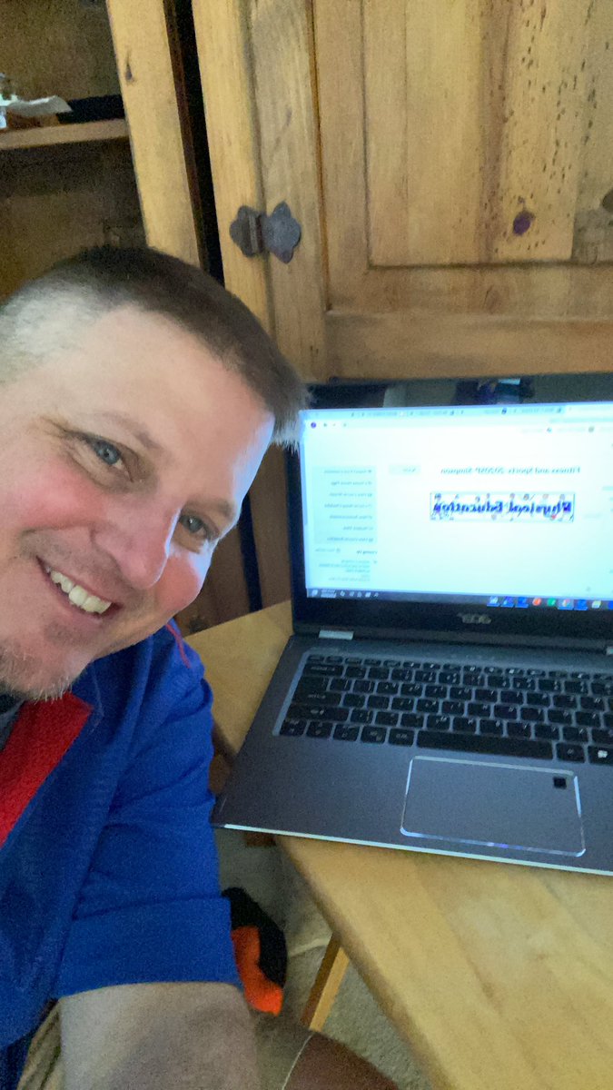 Just got done working with Jeff Nation the PE teacher from Lakota Plains Jr. Jeff and I worked on putting new lessons together for our PE classes <a href="/LakotaRidgeJR/">Ridge Junior School</a> and <a href="/PlainsFirebird1/">@PlainsFirebirds</a>. #WeAreInThisTogether #WEgotThis #WEareLakota